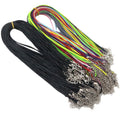 1.5mm Round Waxed Cord Pendant Necklace Rope For DIY Jewelry Accessories 2g view 5