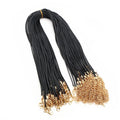 1.5mm Round Waxed Cord Pendant Necklace Rope For DIY Jewelry Accessories 2g view 4