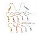 50pcs 925 Marked Copper Plated Earring Hooks For DIY Earring Jewelry Making Accessories Earrings view 3