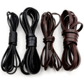 2-8mm Flat Genuine Cowhide Leather Cord First Layer Leather Rope For DIY Bracelets Necklaces view 1