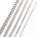 Stainless Steel Chain For DIY Handmade Jewelry Long Necklace Bracelet Accessories view 2
