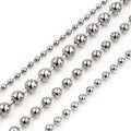 Stainless Steel Ball Bead Chain For DIY Jewelry Long Necklace Bracelet Accessories view 5