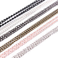 70cm Long 4x3mm Necklace Chain With Lobster Clasp For DIY Jewelry Making Accessories view 1