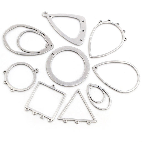 Gold Zinc Alloy Charm Pendant No.855056 for DIY Necklace Bracelet Jewelry Making