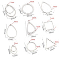 Gold Zinc Alloy Charm Pendant No.855056 for DIY Necklace Bracelet Jewelry Making view 3