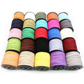 10m Double Sided Suede Cord 2.5mm Korean Velvet Leather Rope For DIY Pendant Bracelets view 5