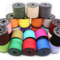 10m Double Sided Suede Cord 2.5mm Korean Velvet Leather Rope For DIY Pendant Bracelets view 1