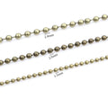 Electroplated Iron Ball Chain Long Chain For DIY Handmade Jewelry Necklace Bracelet Accessories view 2