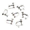 Stainless Steel U Shape Screw Ear Clips Adjustable Non Pierced Earring Findings 15x13mm 1g Earrings view 5