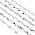 Stainless Steel Cross Heart Star Dolphin Chain For DIY Long Necklace Bracelet Jewelry Making view 1