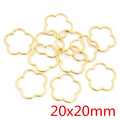 Stainless Steel Small Flower Charms For DIY Earrings Bracelets Jewelry Pendant Accessories 0.3g view 4