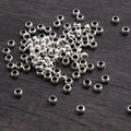 100pcs 5mm Handmade Spacer Beads And Separator Discs For DIY Beaded Bracelet Necklace Jewelry Making view 3