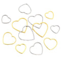 Stainless Steel Small Heart Charm Pendants For DIY Earrings Bracelets Jewelry Accessories view 5
