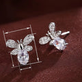 Cute Bee Stud Earrings, Pastoral Light Luxury Insect Ear Jewelry For Women Accessories view 4