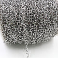 Stainless Steel O Link Circle Chain For DIY Long Necklace Bracelet Jewelry Making Supplies view 2