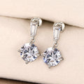 Round Light Luxury Stud Earrings, European Minimalist Commuter Women's Fashion Ear Jewelry view 6
