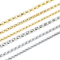 Stainless Steel BL O Link Chain For DIY Handmade Jewelry Necklace Bracelet Pearl Chain view 5