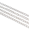 Dense Iron Cable Chain Unwelded Long Chain For DIY Handmade Necklace Bracelet Jewelry view 3