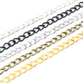 Dense Iron Cable Chain Unwelded Long Chain For DIY Handmade Necklace Bracelet Jewelry view 5