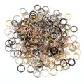 200pcs Pack 3-12mm Electroplated Closed Jump Rings For DIY Earrings Bracelets Necklaces view 3