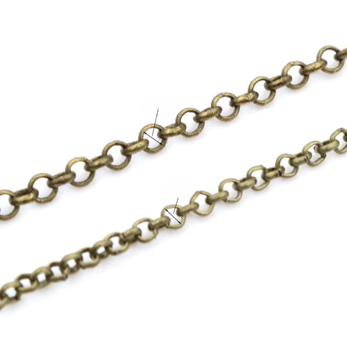 Unwelded O Shape Iron Chain For DIY Handmade Jewelry Necklace Bracelet Accessory Material