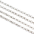 Unwelded O Shape Iron Chain For DIY Handmade Jewelry Necklace Bracelet Accessory Material view 3