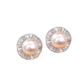 New Gentle Chanel Style Irregular Round Stud Earrings For Women Imitation Pearl Ear Jewelry view 5