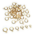 20Pcs Stainless Steel Spacer Beads With Bail Loop For Leather Cord DIY Bracelet Necklace Pendants view 4