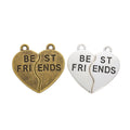 Zinc Alloy Heart Letter Charm Pendant No.590288 for DIY Necklace Bracelet Jewelry Making view 4