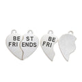 Zinc Alloy Heart Letter Charm Pendant No.590288 for DIY Necklace Bracelet Jewelry Making view 2