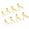Stainless Steel Pendant Bail Clasps For DIY Necklace Handmade Jewelry Accessories view 3