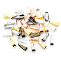100pcs 11x4mm Pendant Bail Connectors For DIY Necklace Charm Jewelry Making Accessories view 5