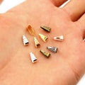 100pcs Bag 9x4mm Melon Seed Bails Pendant Charm Connector Buckles For DIY Necklace Accessories view 2