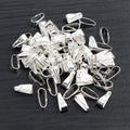 100pcs Bag 9x4mm Melon Seed Bails Pendant Charm Connector Buckles For DIY Necklace Accessories view 3