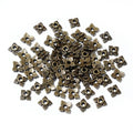 50pcs 8mm Alloy Bead Caps Flower Spacers For DIY Beaded Bracelet Necklace Jewelry Making view 3