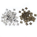 50pcs 8mm Alloy Bead Caps Flower Spacers For DIY Beaded Bracelet Necklace Jewelry Making view 5