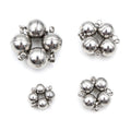 Stainless Steel Round Ball Magnetic Clasps For DIY Simple Bracelet Necklace Connectors view 5