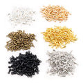 7x3mm Gold Zinc Alloy Charm Pendant for DIY Necklace Bracelet Jewelry Making view 5