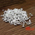 7x3mm Gold Zinc Alloy Charm Pendant for DIY Necklace Bracelet Jewelry Making view 2