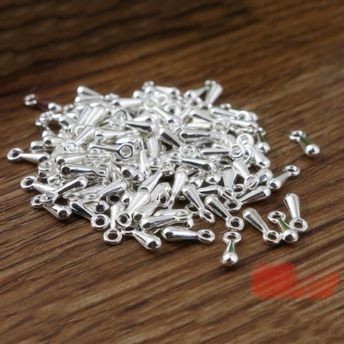 7x3mm Gold Zinc Alloy Charm Pendant for DIY Necklace Bracelet Jewelry Making