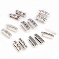 20pcs 16x6x6mm Flat Beads With 1cm Wide Hole For Leather Bracelet DIY Jewelry Spacers view 1
