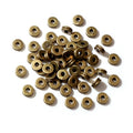 100pcs 6x2.5mm Flat Spacer Beads Disc Separators For DIY Beaded Bracelets And Necklaces view 4