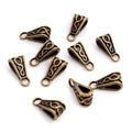 15x7mm Zinc Alloy Charm Pendant for DIY Necklace Bracelet Jewelry Making view 2