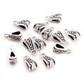 15x7mm Zinc Alloy Charm Pendant for DIY Necklace Bracelet Jewelry Making view 3