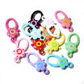 10pcs Mixed Color Lobster Clasps And Split Key Rings For DIY Jewelry Accessories view 4