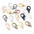 50pcs Zinc Alloy Small Lobster Clasps For DIY Jewelry, Bag Chains, Bracelets And Necklaces view 2