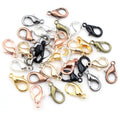 50pcs Zinc Alloy Small Lobster Clasps For DIY Jewelry, Bag Chains, Bracelets And Necklaces view 4