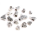 Antique Silver Alloy Three Way Connector Spacer Bead Bail For DIY Bracelet Necklace Pendant Jewelry view 1