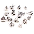 Antique Silver Alloy Three Way Connector Spacer Bead Bail For DIY Bracelet Necklace Pendant Jewelry view 5