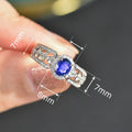 Designer Hollow Alloy Chinese Retro Ring Italian Geometric Openwork Finger Ring For Women view 4